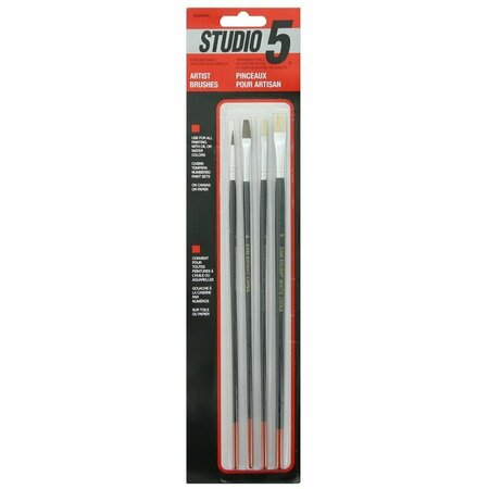 GAM ARTIST PAINT BRUSH 4 PIECE SET BA30504